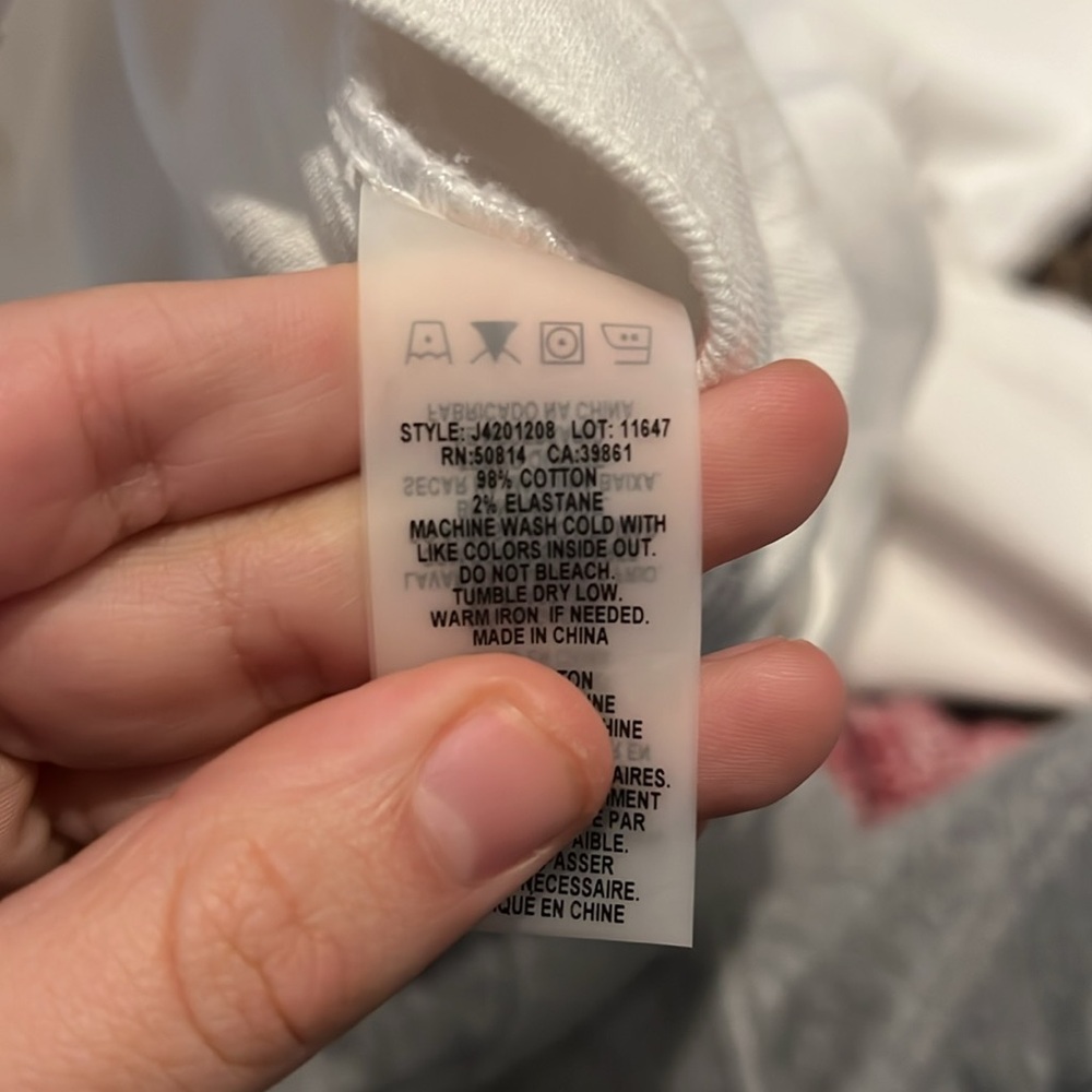 🆕👖Elie Tahari Alex Denim White Jeans - Picture 2 of 2
